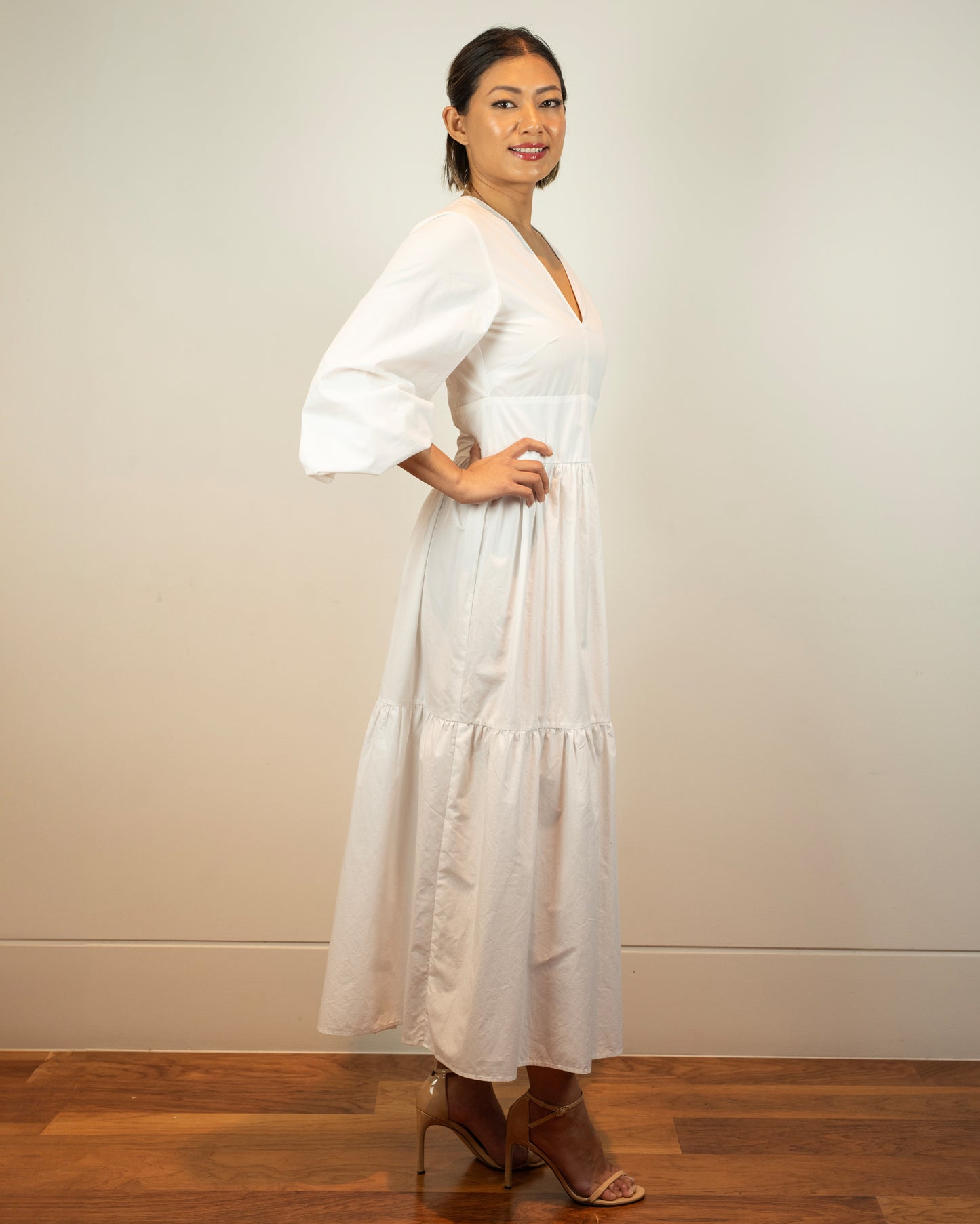 Mila Maxi Dress - White