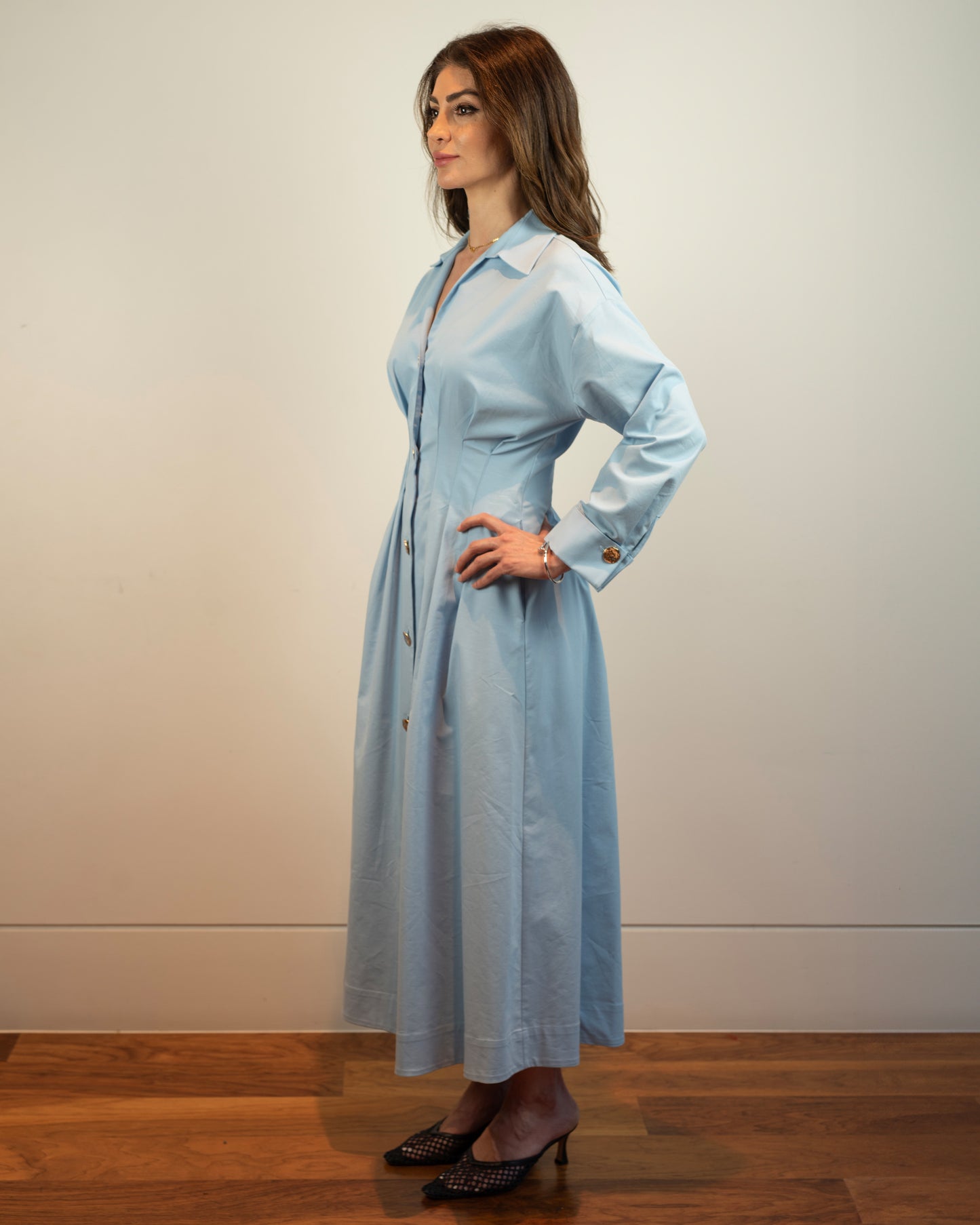 Alba Dress - Blue